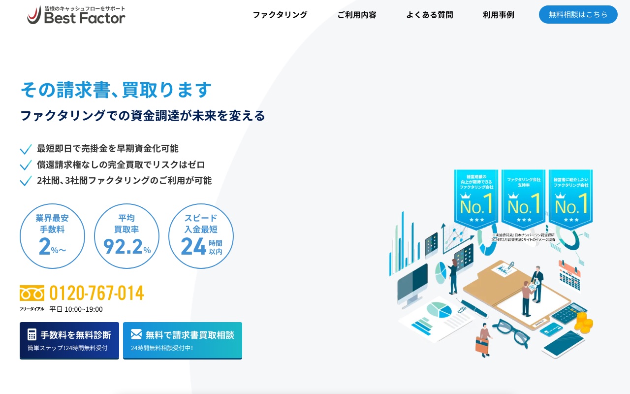 ベストファクター公式サイト