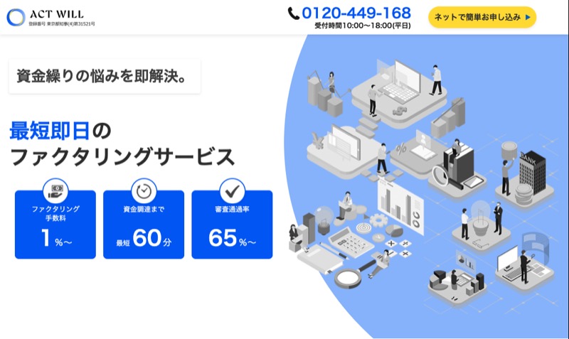 アクト・ウィル公式サイト
